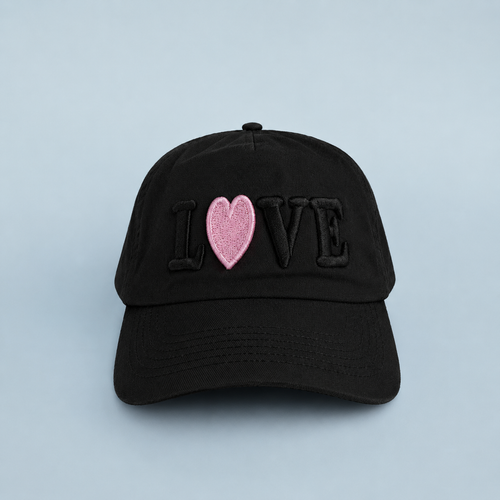 CAP LOVE BLACK