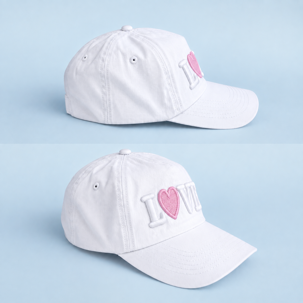 CAP LOVE WHITE